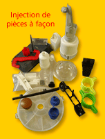injection de pi&egrave;ces &agrave; fa&ccedil;on